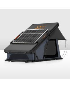 San Hima Kalbarri X Rooftop Tent Hardshell With Ladder 4x4 + 130W Solar Panel