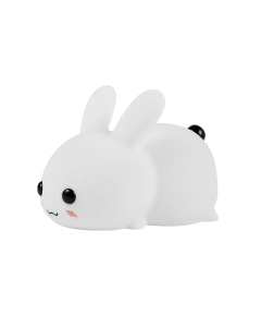 LED Cute Bunny Night Light - Rechargeable Color Changing Lamp for a Glowing Rabbit Experience- Colorful With Remote