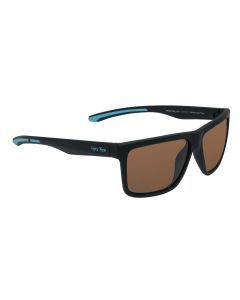 Ugly Fish PFR397 Polarised Floating Sunglasses - Matt Black Frame/Brown Lens