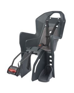 Polisport Koolah 26"-28" Child Bicycle Seat Carrier - Dark Grey