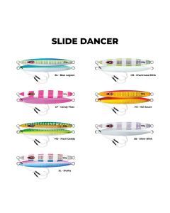 100gm Williamson Slide Dancer Rigged Asymmetrical Jig Lure