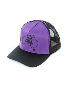 Adventure Trucker Hat Pour More & Explore