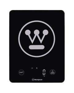 Westinghouse 10kg Slimline Digital Kitchen Scale - Black (WHKS04K)