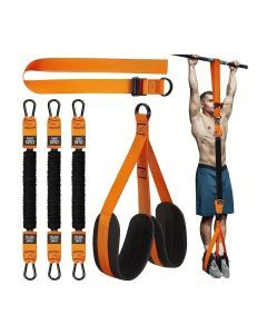 Adjustable Pull-Up Assist Belt with Resistance Bands