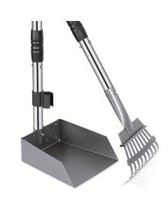 Dog Pooper Stainless Steel Scooper Set