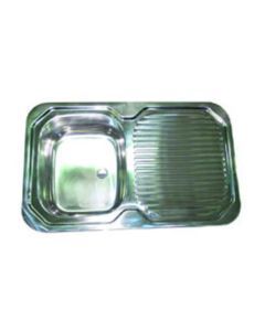 CAMEC STAINLESS STEEL SINK/DRAINER 780 X 480 X 170