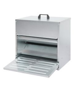 Pawz Automatic Chicken Feeder Auto Coop Chick Poultry Treadle Self Opening 10kg