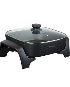 Westinghouse 2000W Square Non-Stick Frying Pan Set  (WHEF02K)