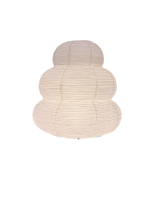 LED Rice Paper Desk Lamp Tricolor Dimming Bedside Light White