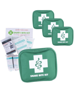 3x 9pcs Australian Snake Bite First Aid Kit Bulk Pack - Camping/Hiking/Travel
