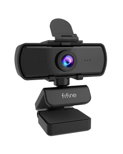 1440p Full HD USB Webcam with Microphone Tripod Black