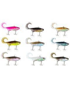 85mm Chasebaits Curly Vibe 2.0 Heavy (23g) Soft Vibe Fishing Lure