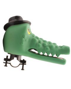 Crocodile Shaped Green Squeezy Kids Bike Horn
