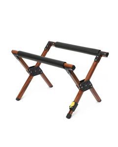 Folding Camping Stand Adjustable Anti-Slip Brown