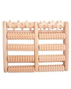 Foot Roller Massager Plantar Fasciitis & Neuropathy Relief Brown