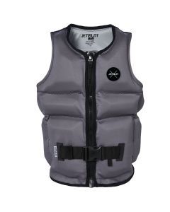 Jetpilot X1 Boys/Youth L50S Front Entry Segmented Life Jacket Charcoal Sizes 8-16