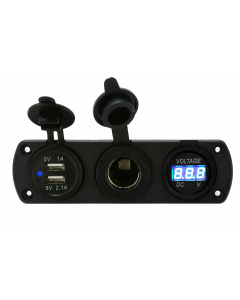 12V Accessory/USB/Voltage Panel