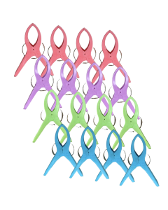 16x Jumbo Plastic Clothes Pegs Bulk Pack - Laundry Washing Line Clips