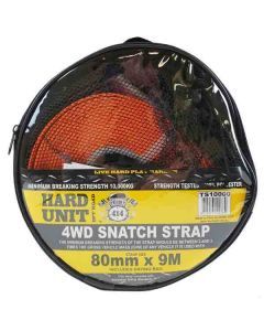 HARD UNIT 10000KG 10T SNATCH STRAP 80MM X 9M