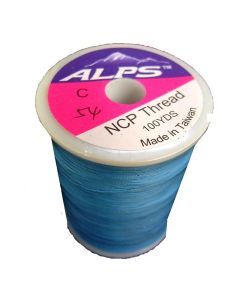 Alps 100yds of Sky Blue Rod Wrapping Thread - Size C (0.2mm) Rod Binding Cotton