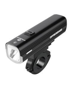 1000 Lumen USB Rechargeable Bike Front Light 3 Modes Black