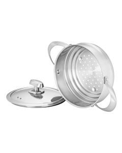 Scanpan Clad Covered Multi Steamer Insert fits 16/18/20cm Pans Pot Steam Kitchen