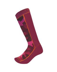 XTM Trooper Kids Merino Snow Socks Burgundy
