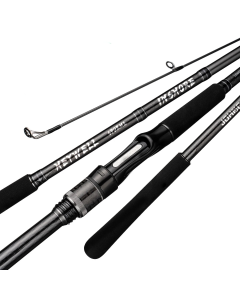 Inshore Spinning Fishing Rod Long Casting Carbon Rod Black