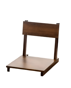 Eco-Friendly Bamboo Floor Chair - Brown