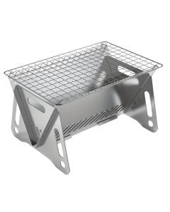 Ultra-Lightweight Outdoor Flat Fire Stove Stainless Steel Grill