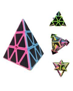 Educational Toy Triangle Speed Cube Pyramid Brain Teaser Puzzle Magic