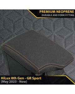 Toyota Hilux 8th Gen GR Sport GP6 Premium Neoprene Console Lid (Available)