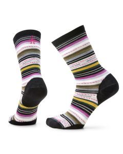 Smart Wool Womens Everyday Margarita Crew Socks M - Black
