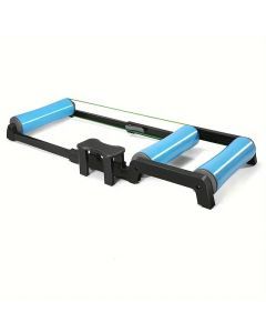 Quiet Indoor Cycling Trainer Rollers - Adjustable Resistance(Blue)