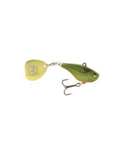 TT Lures Flashpoint+ 33mm Tail Spinner Vibe Lure - MATTE OLIVE