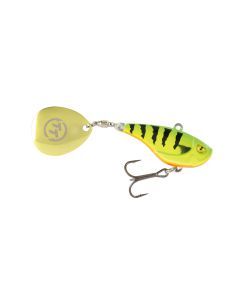 TT Lures Flashpoint+ 47mm Tail Spinner Vibe Lure - FLAMIN SHAD