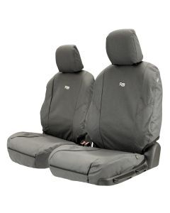 Razorback 4x4 XP7 Heavy Duty Canvas 2x Front Seat Covers Suitable for a Isuzu D-MAX RT