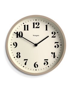 Newgate Number Four Wall Clock Matte Stone