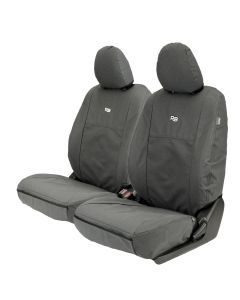 Razorback 4x4 XP7 Heavy Duty Canvas 2x Front Seat Covers Suitable for a Mitsubishi Triton MR