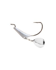 TT Lures Chinlockz Spinz 3/8oz Size 3/0 Jighead W/Nickel Colorado Blade - 2 Pack