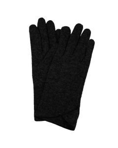 Dents Womens Soft Knit Cut & Sewn Fleece Gloves - Black