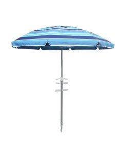 Centra 2m Outdoor Beach Umbrella Tilting Patio Tropical Sun Shelter Parasoll