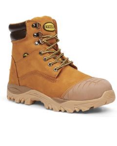 Diadora Utility Craze WATERPROOF Work Boots - Wheat (Steel Cap Nubuck Leather Shoes)