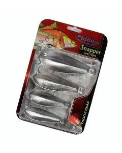 Gillies Large Snapper Sinker Mould Combo-Makes 4 Different Snapper Sinkers