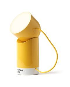 Lexon Orbe Portable Led Lamp With Moving Head PANTONE - Yellow