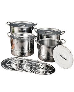 Camping Pot Set with Kettle