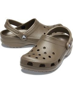 Crocs Adult Classic Clogs - Chocolate (Summer Unisex Shoes/Sandals/Slides)