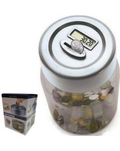 Digital Aussie Money Box - Australian Coin Counting with LCD Display