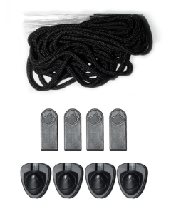 LIQUID FORCE LACE KIT -  SINGLE -  BLACK