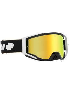 Spy Foundation 25th Anniversary Black Gold HD Bronze Gold Mirror MX Goggles